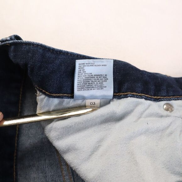 Uniqlo Red Line Selvedge Men's Slim Straight Low Rise Denim Blue Jeans 35Wx31L - Picture 8 of 13